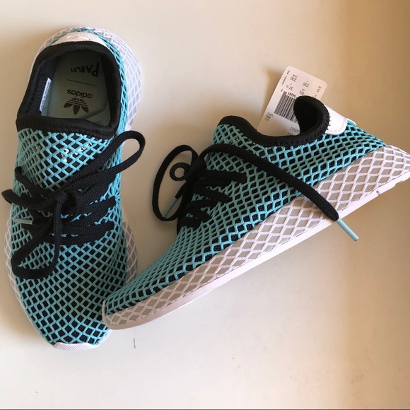 ❗️SOLD ADIDAS DEERUPT RUNNER PARLEY SZ 5 - Picture 2 of 8